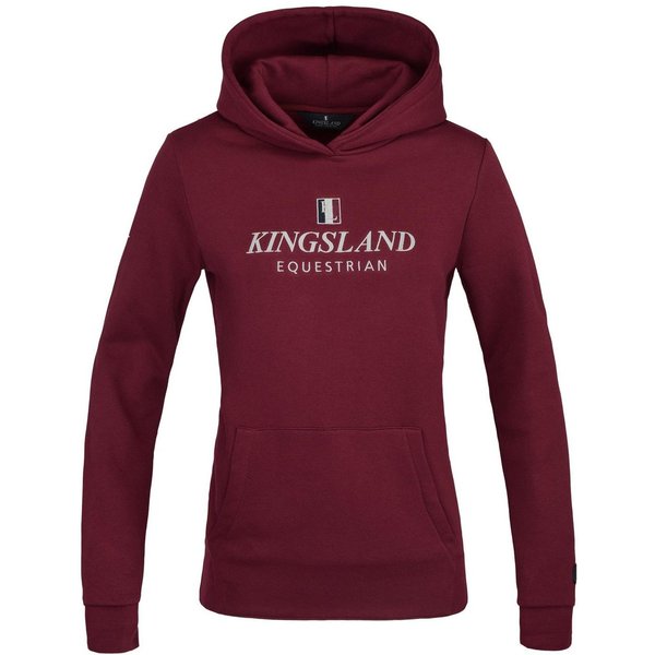 Kingsland Classic Hoodie unisex - burgundy, Größe L