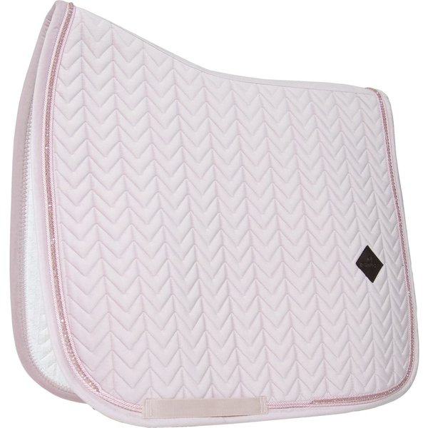 Kentucky Horsewear Schabracke Velvet Pearls - soft rose, Größe DR