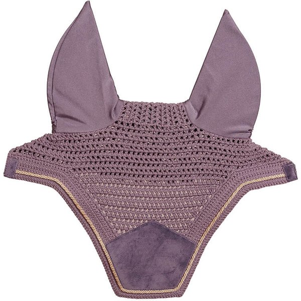 Kentucky Horsewear Fliegenohren Wellington Velvet - purple, Größe Full