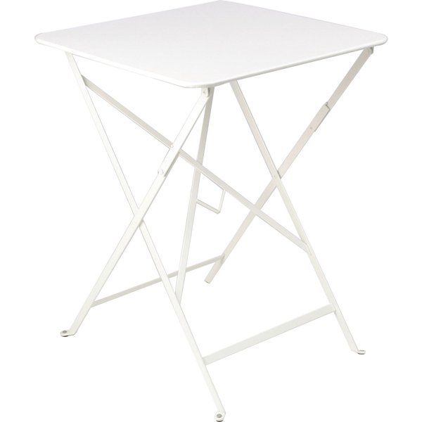Fermob Bistro Klapptisch 57 X 57 Cm Baumwollweiss Batzo Price Comparisons Fermob Bistro Klapptisch