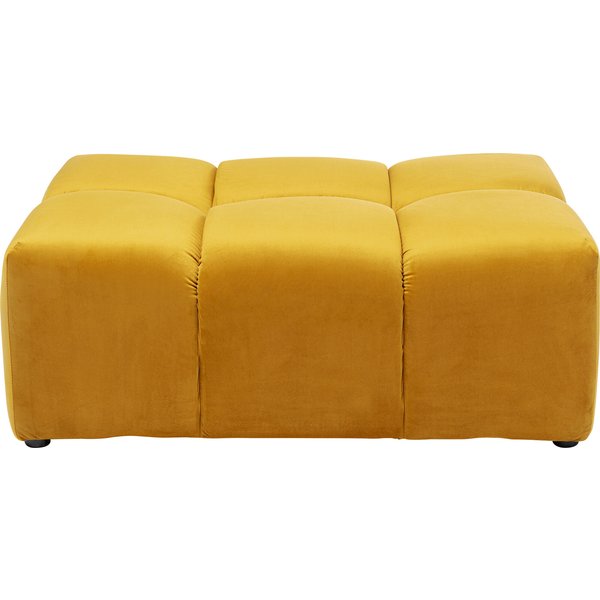 Hocker Belami Velvet Amber KARE Hocker Belami Velvet Amber