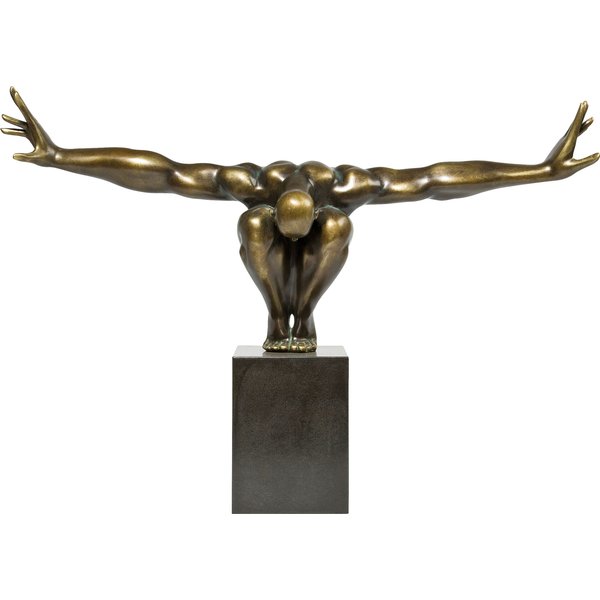 Deko Objekt Athlet Bronze 75cm KARE Deko Objekt Athlet Bronze