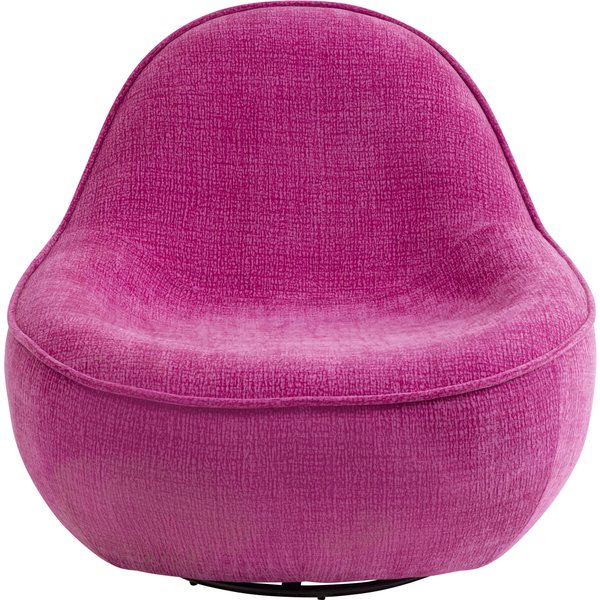 Drehsessel Ovo Pink 99cm KARE Drehsessel Ovo Pink