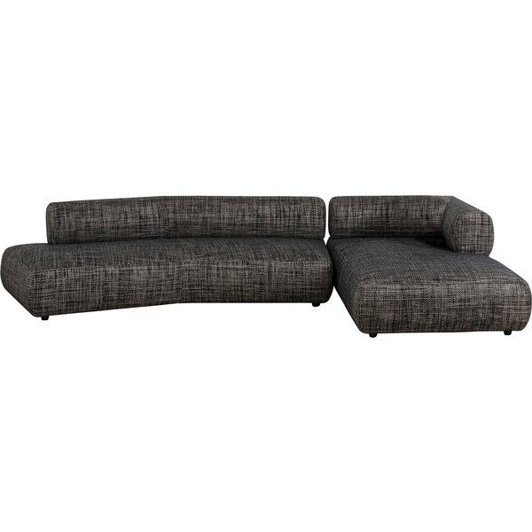 Ecksofa Bow Rechts Grau KARE Ecksofa Bow Rechts Grau