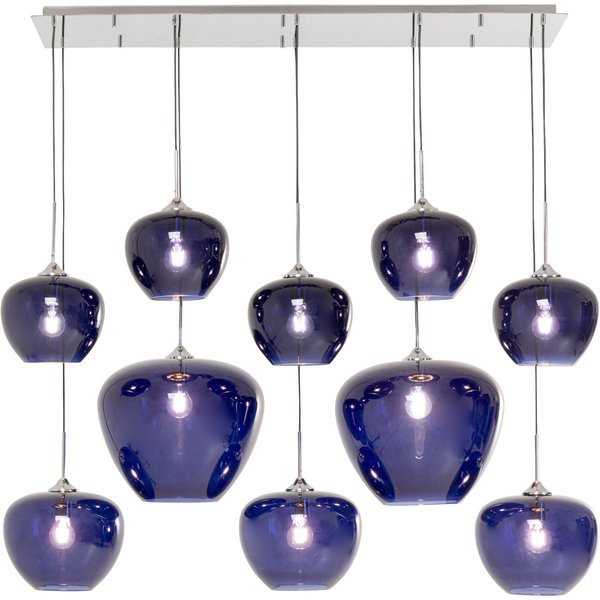 Hängeleuchte Sphere Night Blue Ten 160cm KARE Hängeleuchte Sphere Night Blue Ten