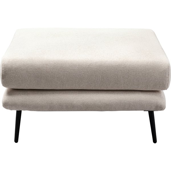 Hocker Amalfi Creme 80x68cm KARE Hocker Amalfi Creme
