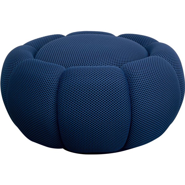 Hocker Peppo Bloom Blau Ø72cm KARE Hocker Peppo Bloom Blau Ø