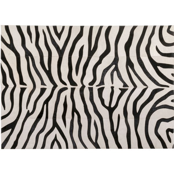Teppich Zebra 170x240cm KARE Teppich Zebra