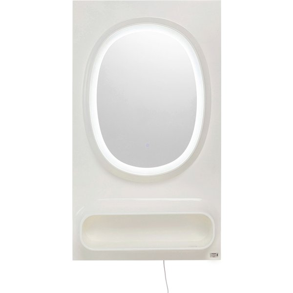 Wandspiegel Aero LED Weiß 80x141cm KARE Wandspiegel Aero LED Weiß