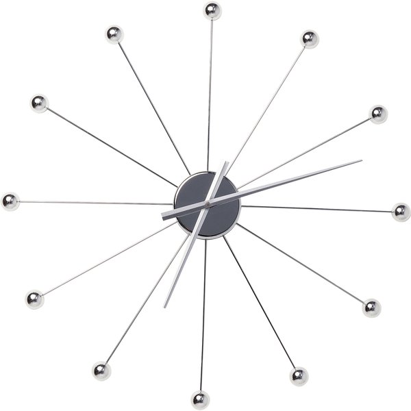 Wanduhr Like Umbrella Balls Chrome KARE Wanduhr Like Umbrella Balls Chrome