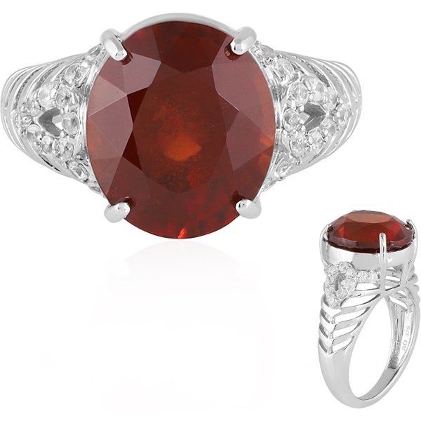 Hessonit-Granat-Goldring-image