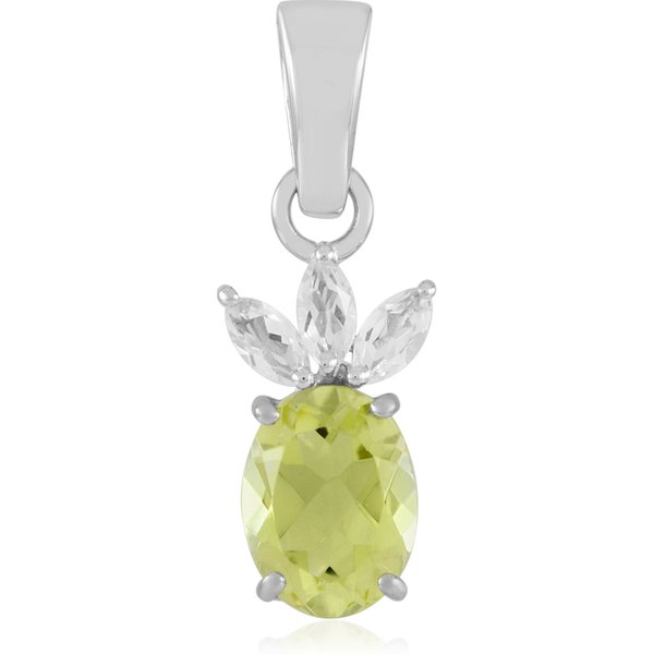 Ouro Verde-Quarz-SilberanhäNger-image
