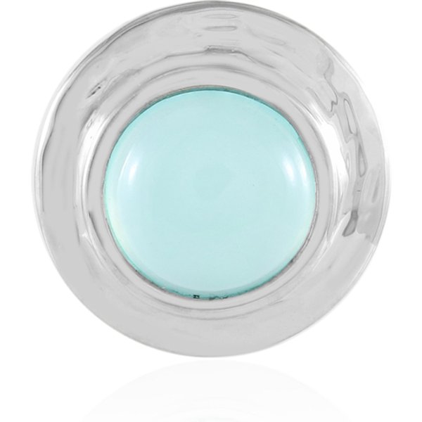 Aqua-Chalzedon-SilberanhäNger (Monosono Collection)-image