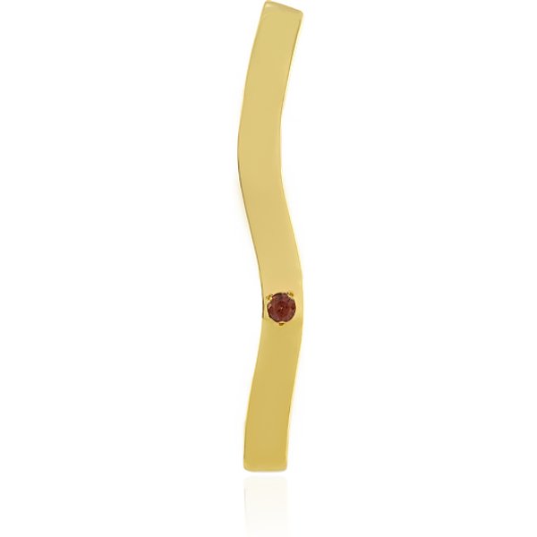 Pinkfarbener Zirkon-SilberanhäNger (Monosono Collection)-image