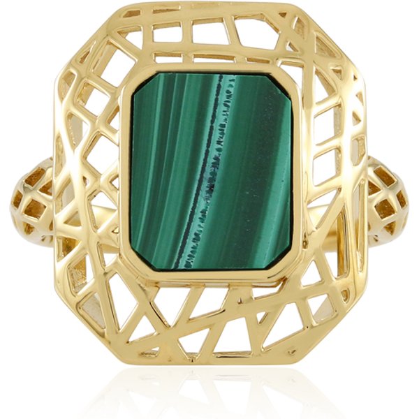 Malachit-Silberring (Ornaments By De Melo)-image