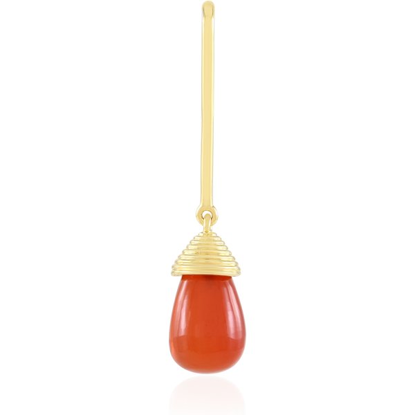 Roter Onyx-SilberanhäNger (Monosono Collection)-image