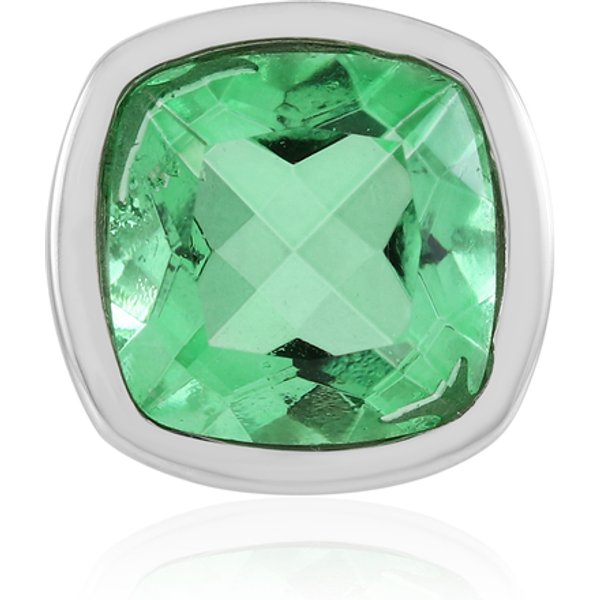 SmaragdgrüNer Quarz-SilberanhäNger (Monosono Collection)-image