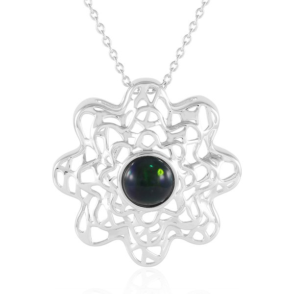Mezezo-Opal-Silberhalskette (Ornaments By De Melo)-image