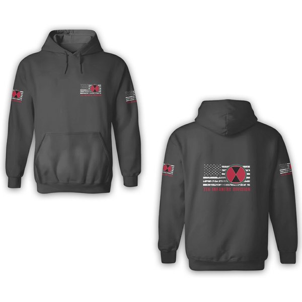 7Th Infantry Division 3D Hoodies-image