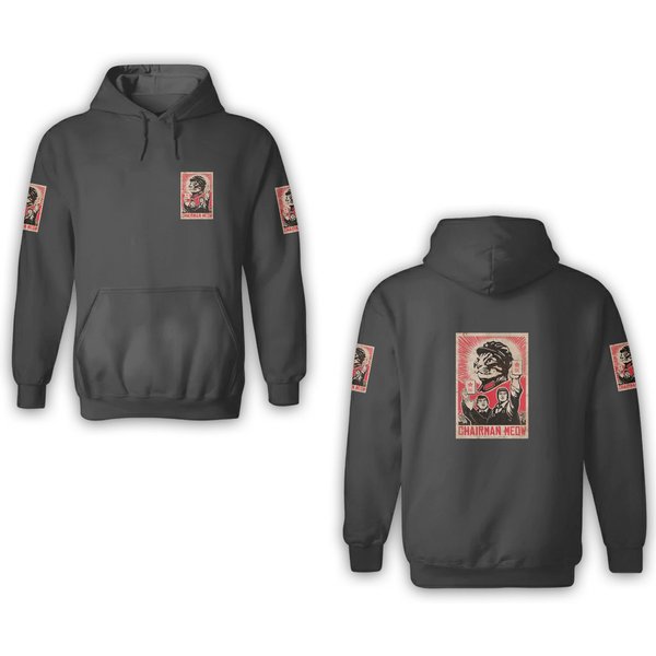Meow Mao China Cat Meme Chairman Essential 3d Hoodies