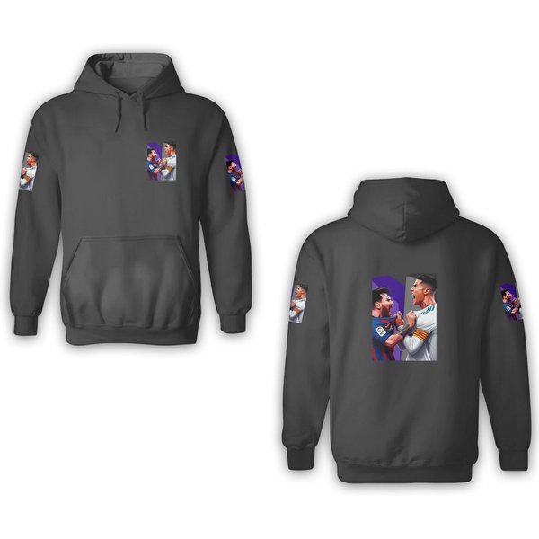 Cristiano Ronaldo And Messi 3D Hoodies-image