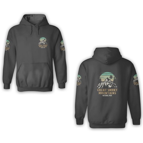 Great Smoky Mountains National Park Merchandise Gsmnp Essential 1 3d Hoodies