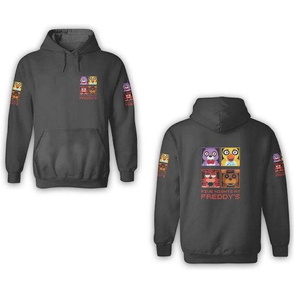 Five Night At Freddy Character 3D Hoodies-image