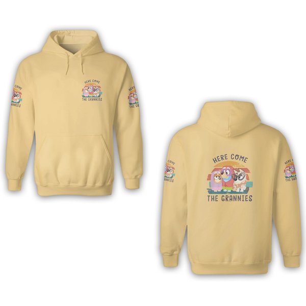 Blueydad 3d Hoodies - Here Come The Grannies & Friends