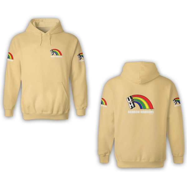 University Of Hawaii Hawaii Rainbow Warrior Logo 3D Hoodies-image
