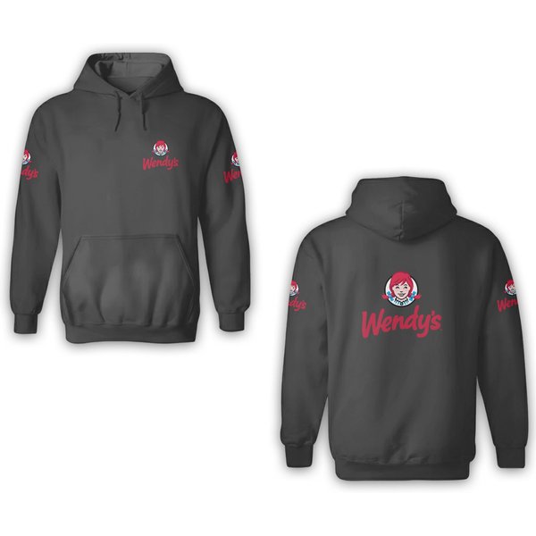 Wendys Fast Food Restaurant Logo 3D Hoodies-image