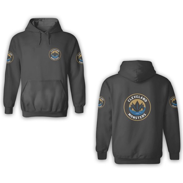 Clevelandmonsters Ice Hockey 3D Hoodies-image