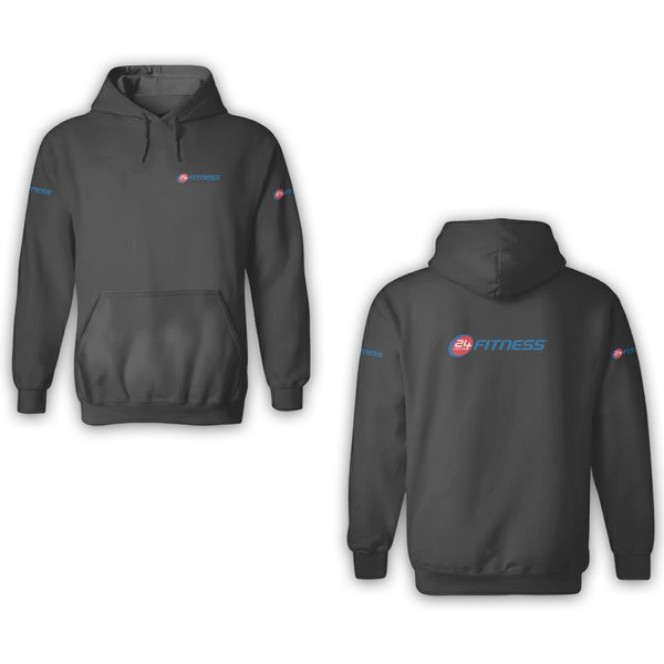24 Hour Fitness Logo 3D Hoodies-image