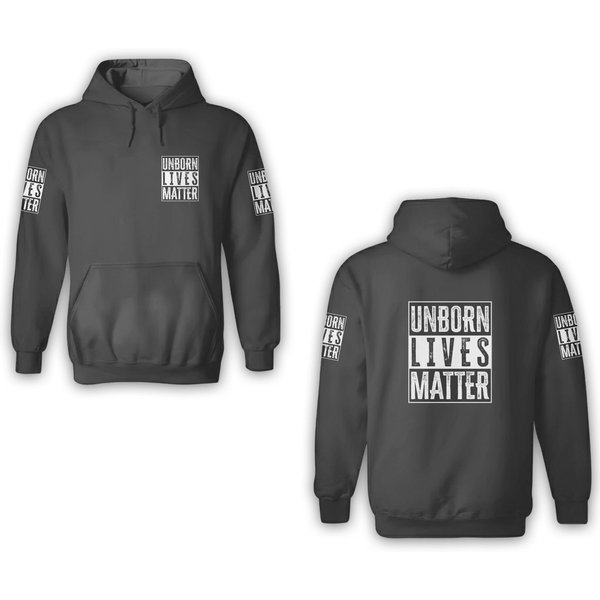 Unborn Lives Matter 3D Hoodies-image