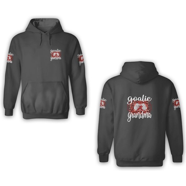 Goaltender Grandma Of An Ice Hockey Goalie Grandma 3D Hoodies-image