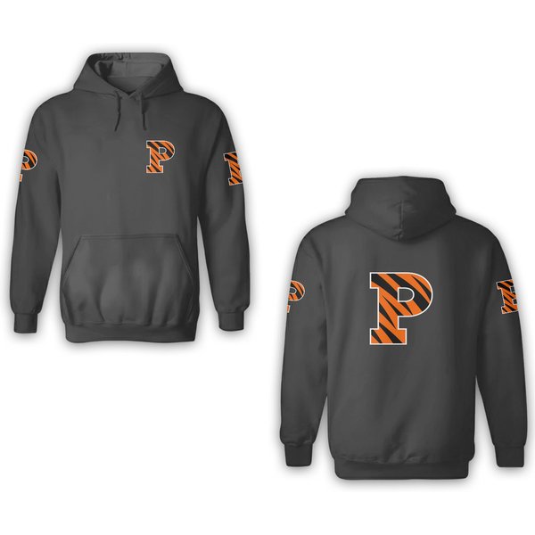 Princeton Tigers Logo 3D Hoodies-image