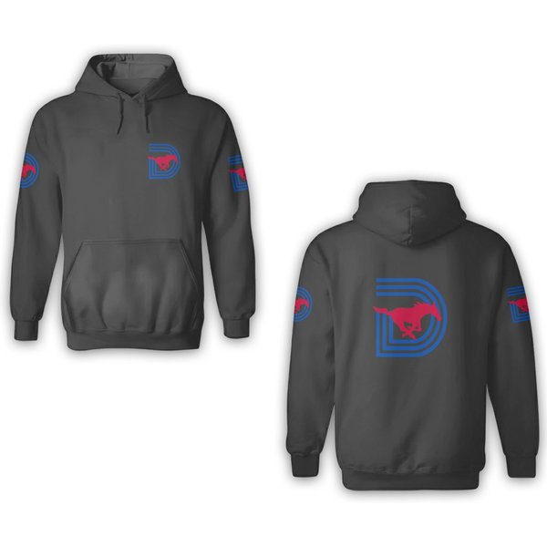 Smu Triple D Logo Baseball Caps 3D Hoodies-image