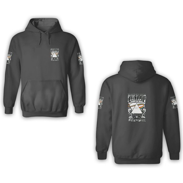 Floyd Pink 3D Hoodies-image