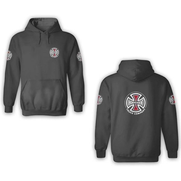 Independent Company Cross Skateboard 3D Hoodies-image