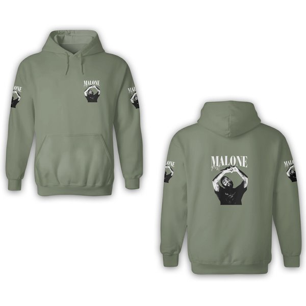 Vintage Post Malone 3D Hoodies - F-1 Trillion Collection-image