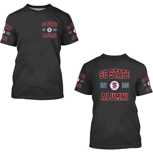 South Carolina 1896 State University 3D T Shirts-image
