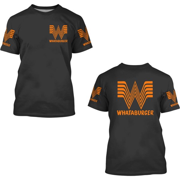 Whataburger Restaurant Logo 3D T Shirts-image