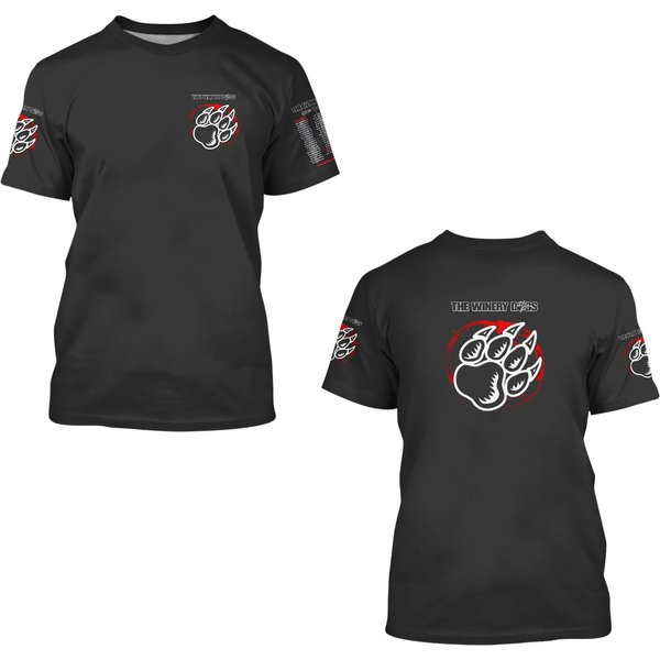 The Winery Dogs 2023 World Tour 3D T Shirts, The Winery Dogs Tour 2023 3D T Shirts-image