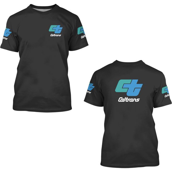 Coll Caltrans Design 3D T Shirts-image