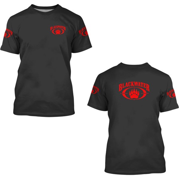 Blackwater Classic Logo 3D T Shirts-image