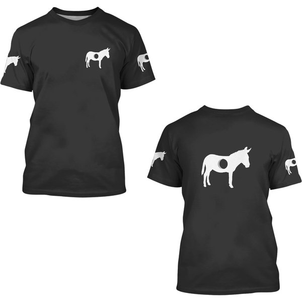 Im An Asshole Jackassss Donkey Funny Mens Assss Humor Premium 3D T Shirts-image