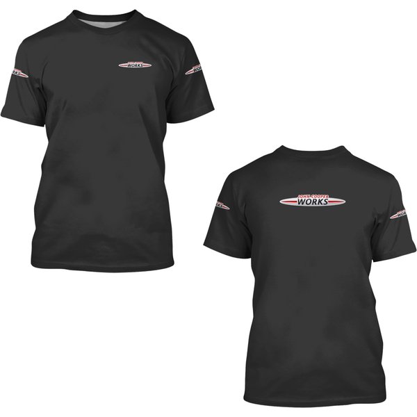 John Cooper-Works-Logo 3D T Shirts-image