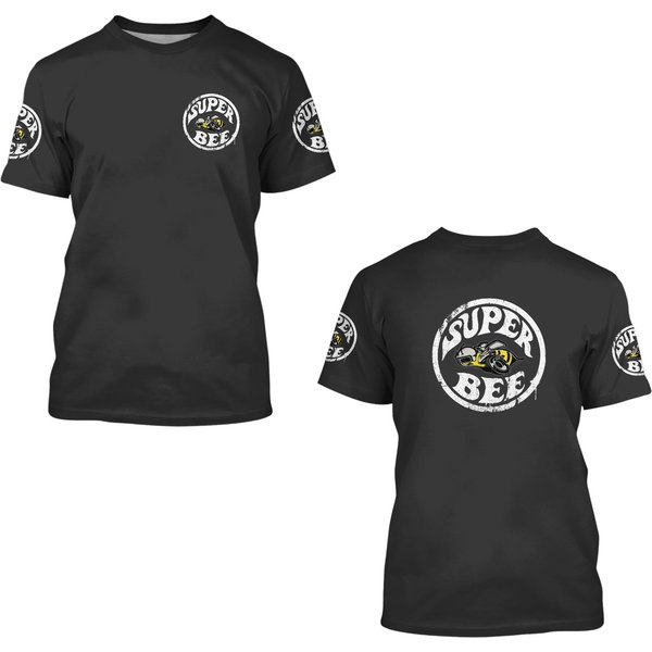 Super Bee - Muscle Car - 3D T Shirts-image