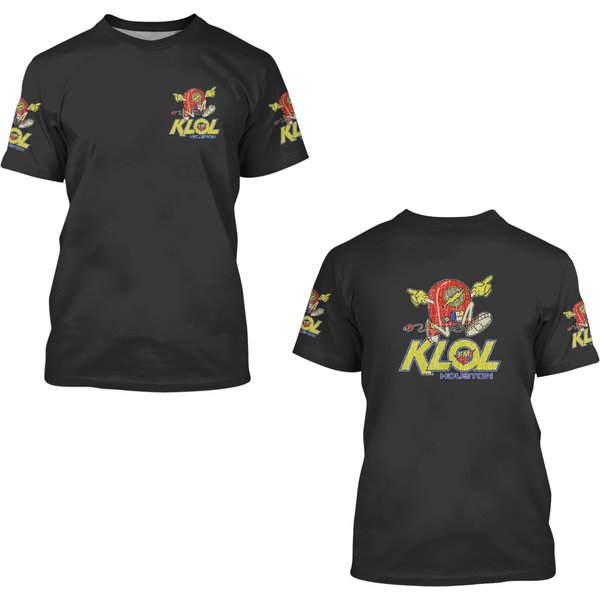 Klol Fm Houston 1970 3D T Shirts-image
