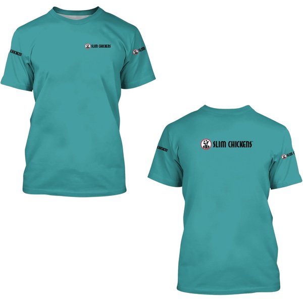 Slim Chickens Restaurant Logo 3D T Shirts-image