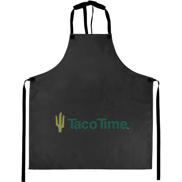 Taco Time Food Logo Restaurant Chain Aprons-image